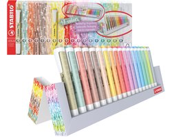 Surligneur stabilo swing cool nature set de bureau 18x