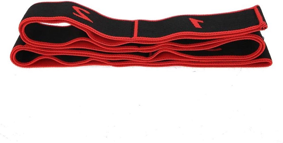 Stretchband Yoga - Oefenband Pilates - Thuistraining Verbeteren - Polyester Latexgaren - 88 cm - Rood