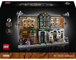 LEGO® Icons Boekensteun: Sherlock Holmes, Bouwset - 10351