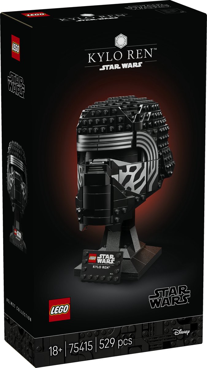 LEGO® Star Wars™ Kylo Ren™ Helm, Set voor Volwassenen - 75415 — afbeelding 12