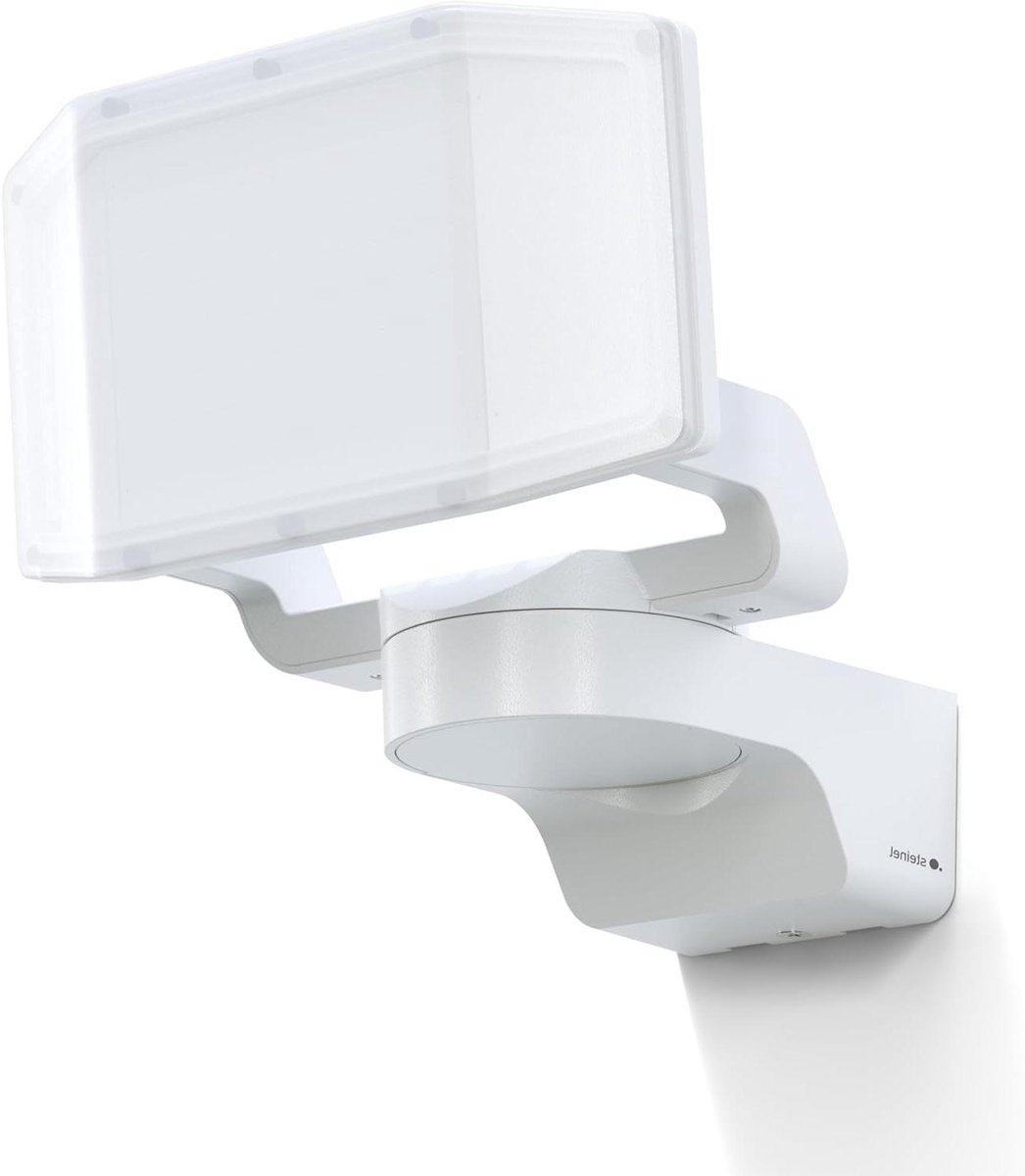 LED Schijnwerper Wit - Panorama Verlichting - Buiten Verlichten - Volledig Draaibare Kop - 195 cm - Wit