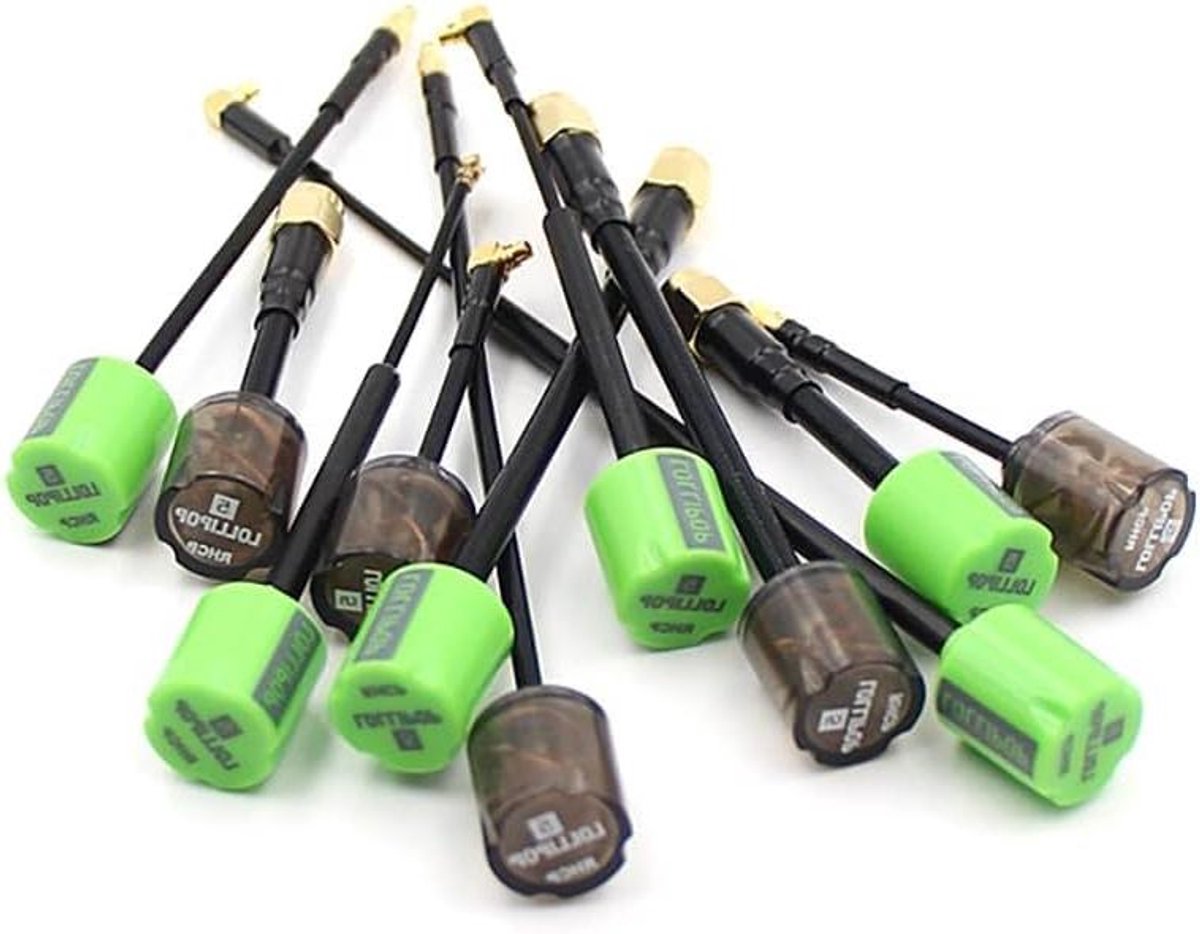 Mini FPV Antenne - RC Antenne Drone - Signaal Verbeteren - 5.8Ghz Frequentie - 100 mm - Zwart