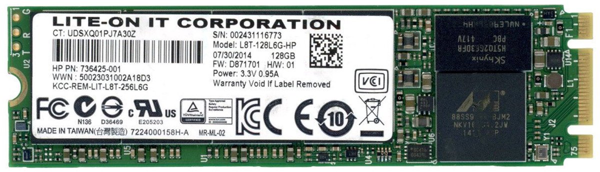 Lite-On L8T 128GB M.2 2280 SATA III – L8T-128L6G-HP