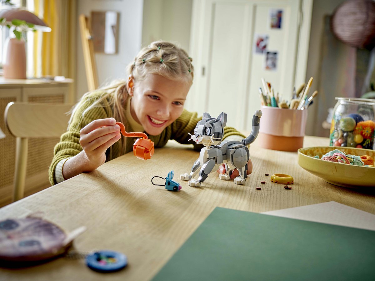 LEGO Creator 3in1 Speelse kat dieren - 31163 — afbeelding 17