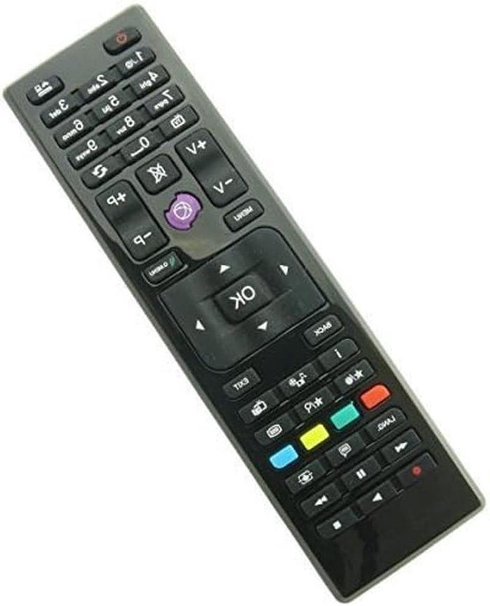 Afstandsbediening - RC Controller - TV Bediening - Directe Werking - 10 Meter Bereik - Zwart