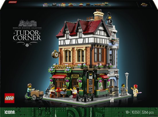 LEGO Icons 10350 Hoekpand in tudorstijl
