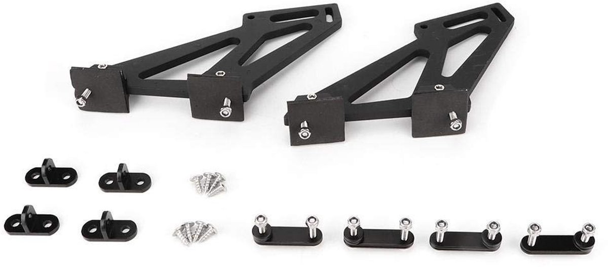 Vt products - Spoilermontagebeugels - Aluminiumlegering - Universeel en Lichtgewicht - Racing Achtervleugel Bevestiging - Verbeterde Stabiliteit - ...