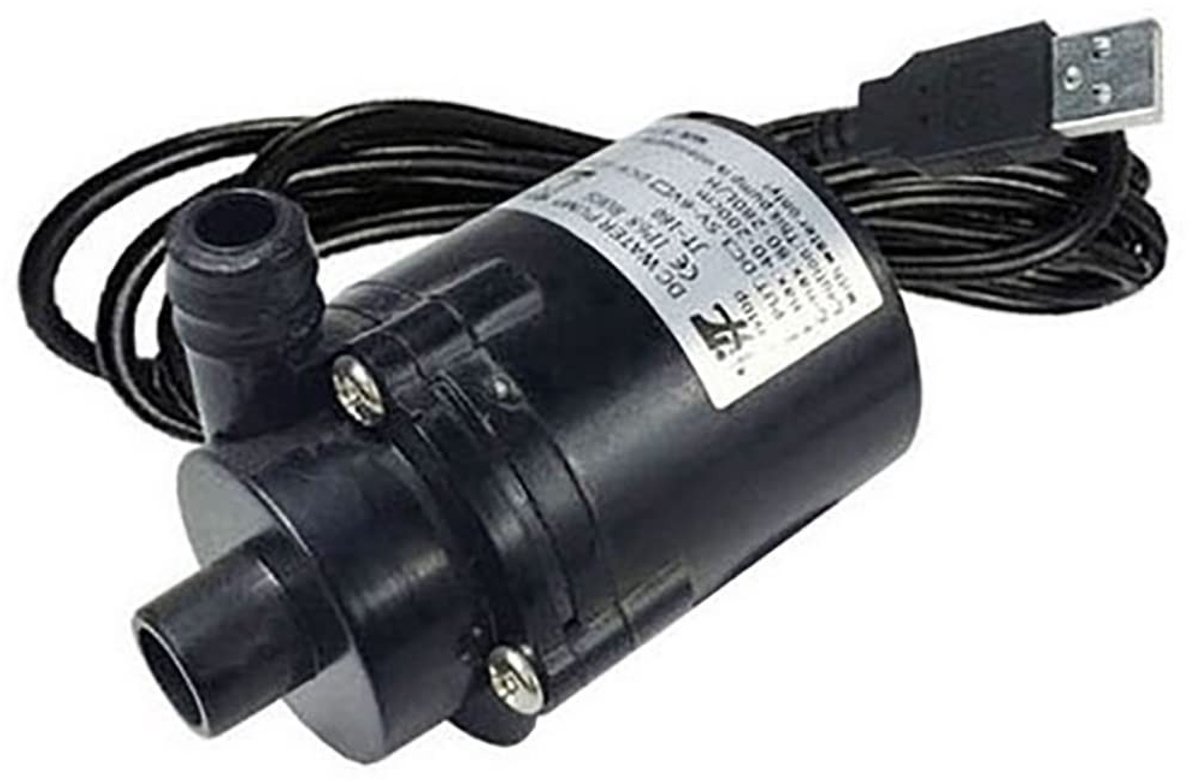 Store_9 - Niet-verstoppende Dompelpomp - Mini Borstelloze Pomp - Geschikt voor Aquariums - Zwart - Watercirculatie - 280L/H - Energiezuinig
