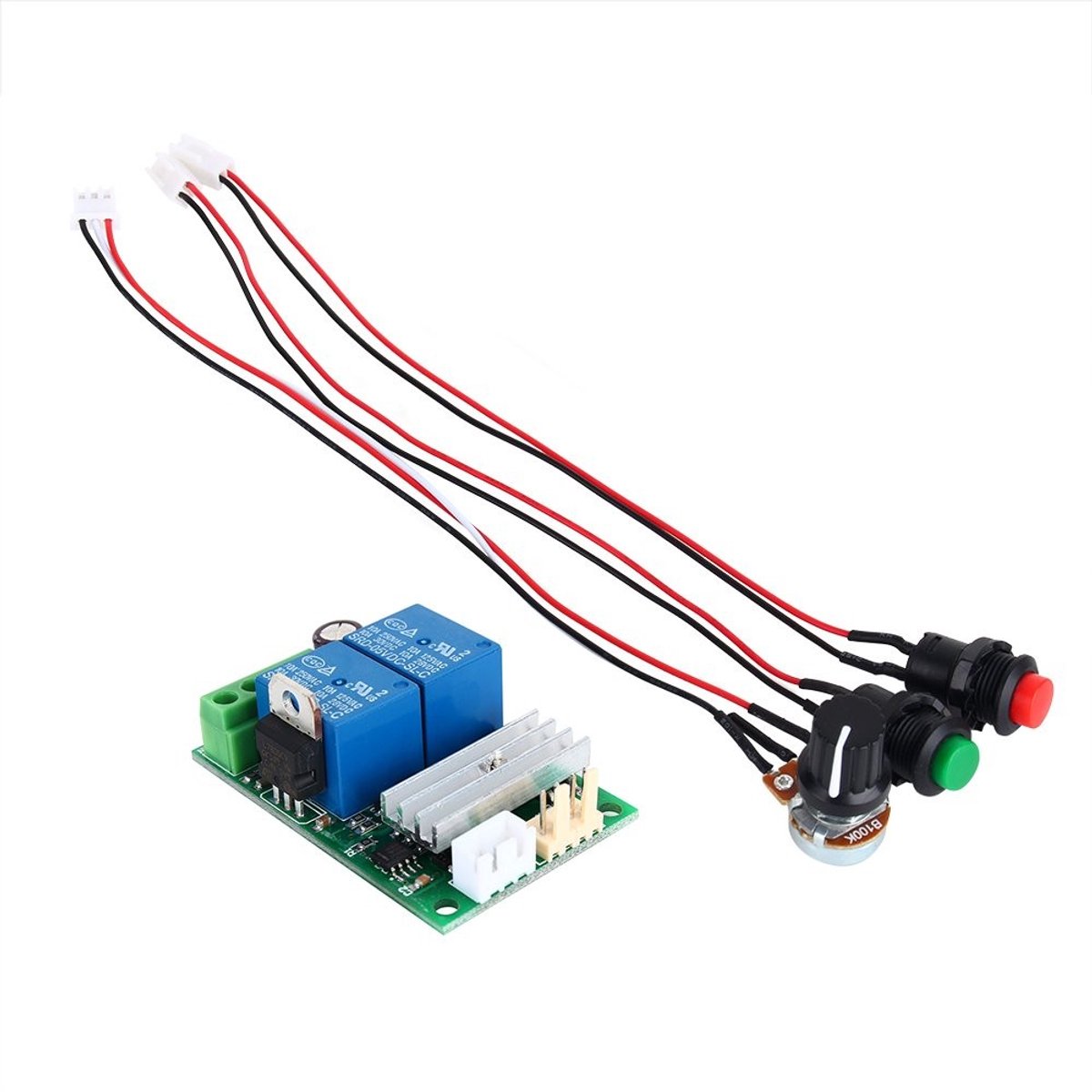 Vt products Motoraandrijving - Snelheidsregelaar - Compact Formaat - Omkeerschakelaar Controller - Voor DC Motoren - Tot 3A