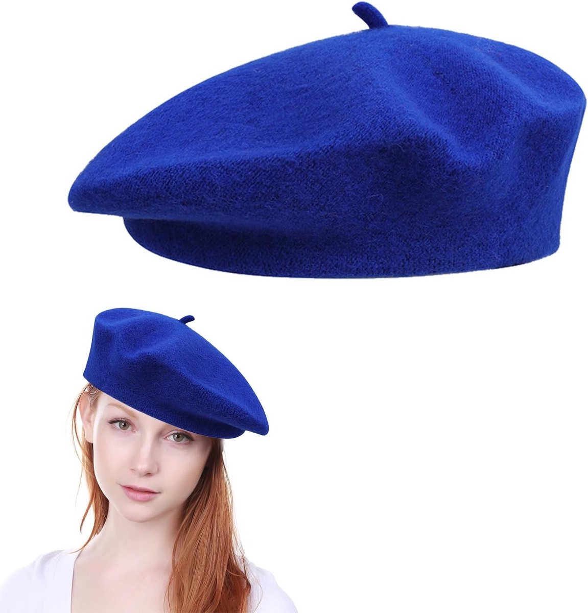 Stijlvolle Beret Hoed voor Dames - Ademend Modeaccessoire voor Winter, Perfect voor Meisjes en Vrouwen