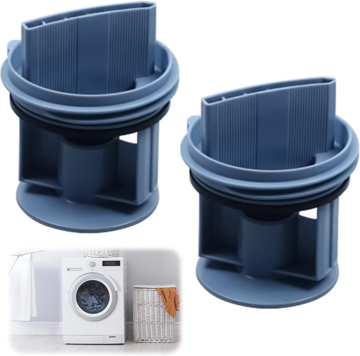 2 pieces lint strainer - fluff sieve - Siemens iq700 - washing machine spare parts - replacement filter sieve 00647920 647920