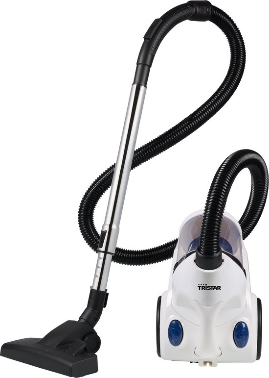 Tristar Stofzuiger zonder zak - SZ-4116 - 2L stofreservoir - Actieradius 6 m - Incl. 2 opzetstukken - Wit