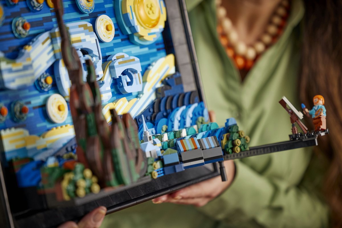 LEGO Ideas Vincent van Gogh - De Sterrennacht - 21333 — afbeelding 10