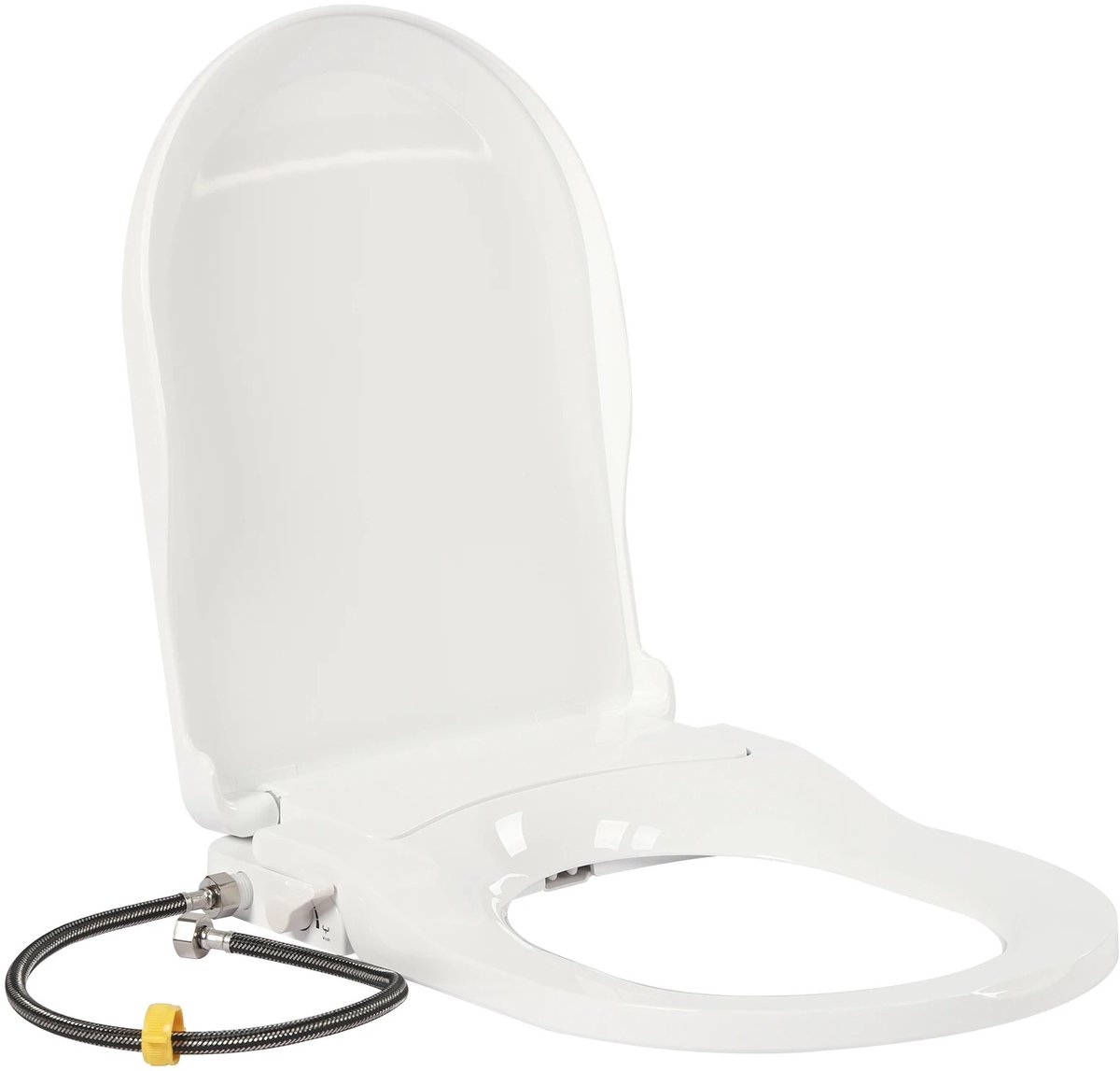 Cellista Bidet Toiletbril D-Type - Niet Elektrisch Bidet - Toiletzitting met Sproeier - Dubbele Nozzle - Soft Close - Verstelbare Waterdruk
