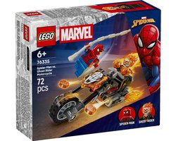 LEGO Marvel Spider-Man vs. Ghost Rider Motor Speelgoed - 76335