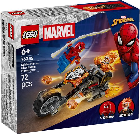 LEGO Marvel Spider-Man vs. Ghost Rider Motor Speelgoed - 76335