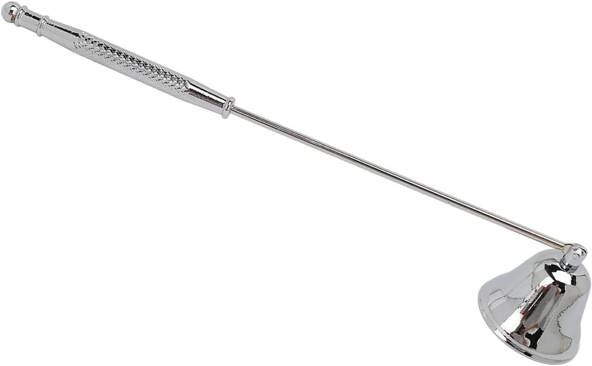 Langwerpige Kaarsdoofker met RVS Handvat, Vintage Vlamblusser voor Kaarsen, Perfect voor Veilig Kaarsgebruik