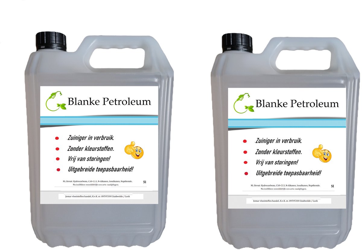 Blanke Petroleum - petroleum - 2x5 liter