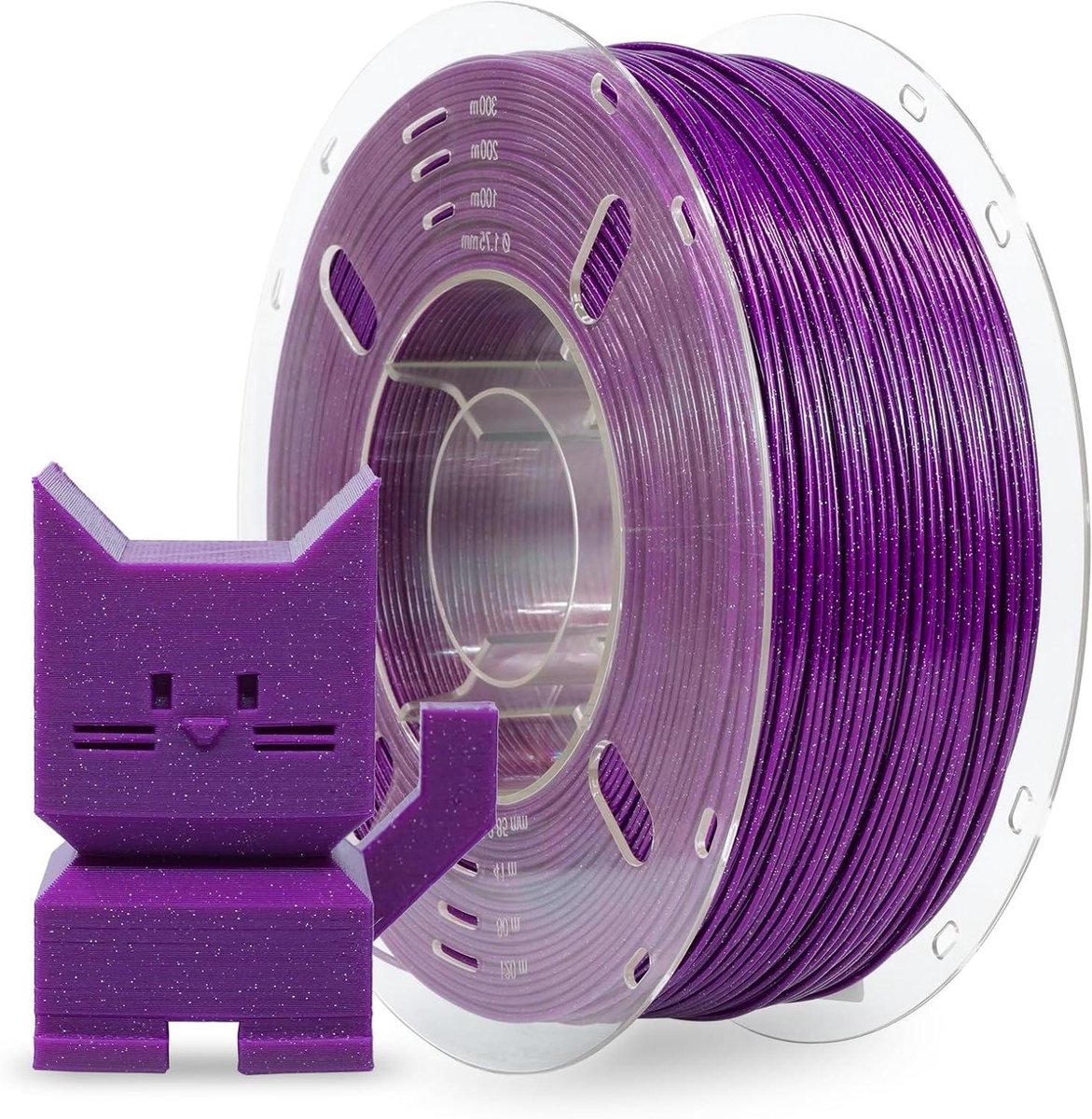 3D Printer Filament - ASA Filament - Outdoor Onderdelen Printen - Weer en Hittebestendig - 1 kg - Sparkle Paars