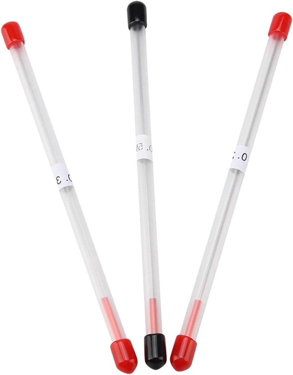 Set van 3 RVS Airbrush Naalden 0.2mm, 0.3mm en 0.5mm - Vervangingsaccessoires voor Precisiewerk en Schilderen