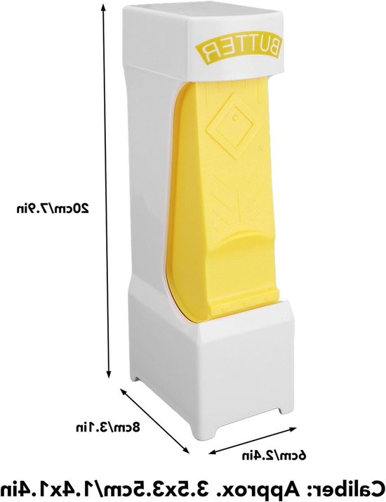 Boterdispenser met RVS Mes - Eenvoudig Boter Snijden voor Brood, Kaas en Koekjes — afbeelding 5