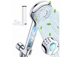 VITASENSE® Waterbesparende Douchekop met Hoge druk en Filter - 3 Sproeistanden Regendouche en Waterfilter