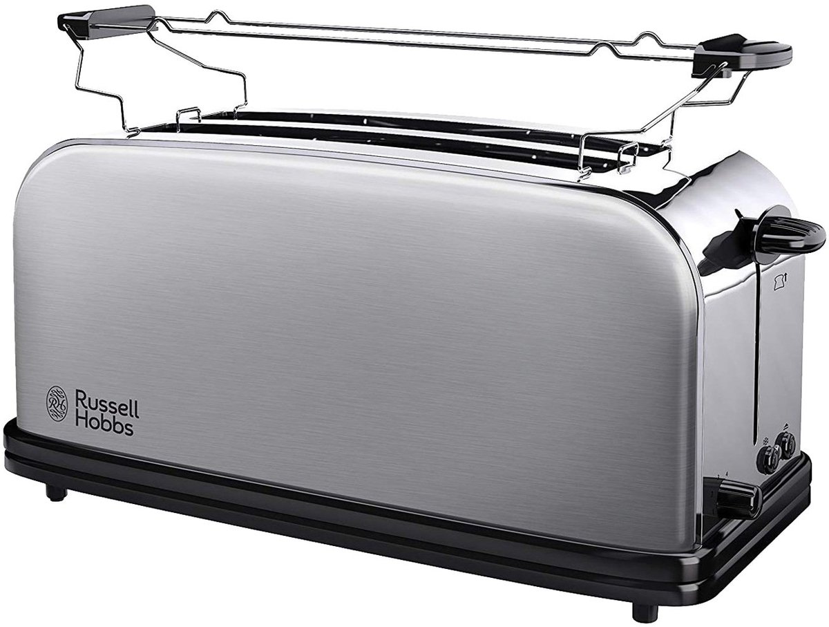 Russell Hobbs 23610-56 Adventure Long Slot - Broodrooster - 4 snedes brood
