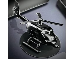 Helicopter Auto Luchtverfrisser - Vliegtuigje Geurverspreider - Auto Interieur Opfrissen - Zonne-energie Aangedreven Rotor