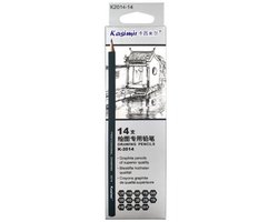 Schetspotloden & Tekenpotloden Set - 14 stuks