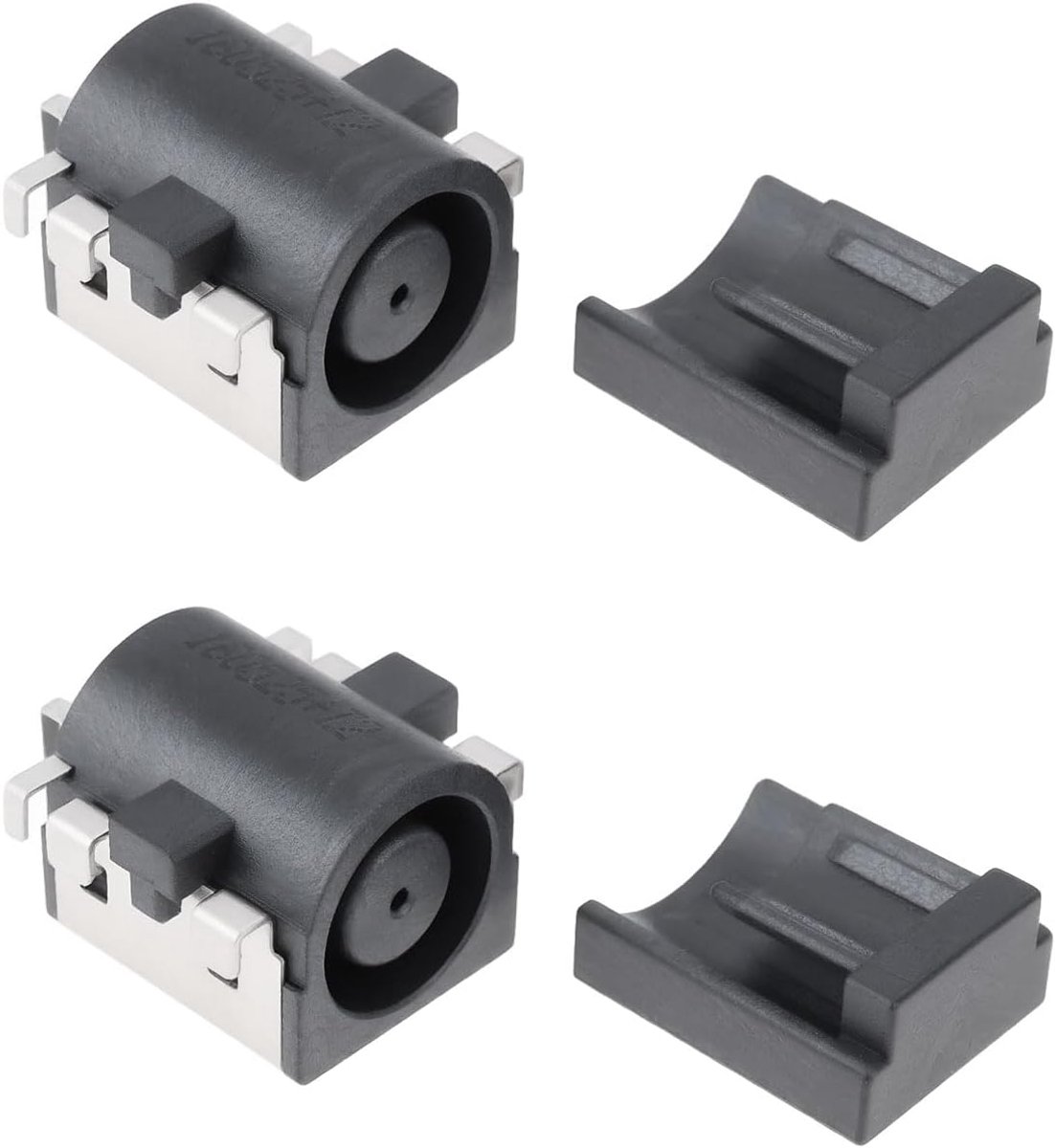 2Pcs DC Power Jack Socket Port - Compatibel met Elitebook - HP 720 820 840 850 G1 G2