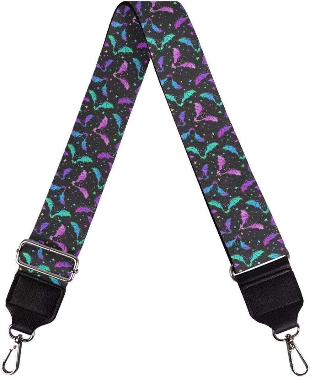 Portemonnee Crossbody Band - Vervangende Schouderband - Tas Personaliseren - Gestreepte Stijl - Verstelbaar - Multi-color