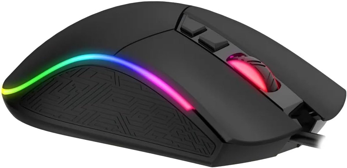 Havit Bedrade Gaming Muis - 7200DPI RGB Ergonomisch thumbnail 2