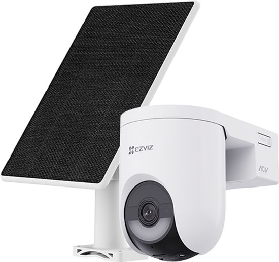 EZVIZ HB8 Lite 4K Kit - Solar Beveiligingscamera Buiten - PTZ camera- 360° Zicht, Slimme Detectie & Tweewegspraak - Eenvoudig Installeren -Compatibel met Amazon Alexa en Google Assistant- AI-tracking - Geen maandkosten van EZVIZ — afbeelding 5