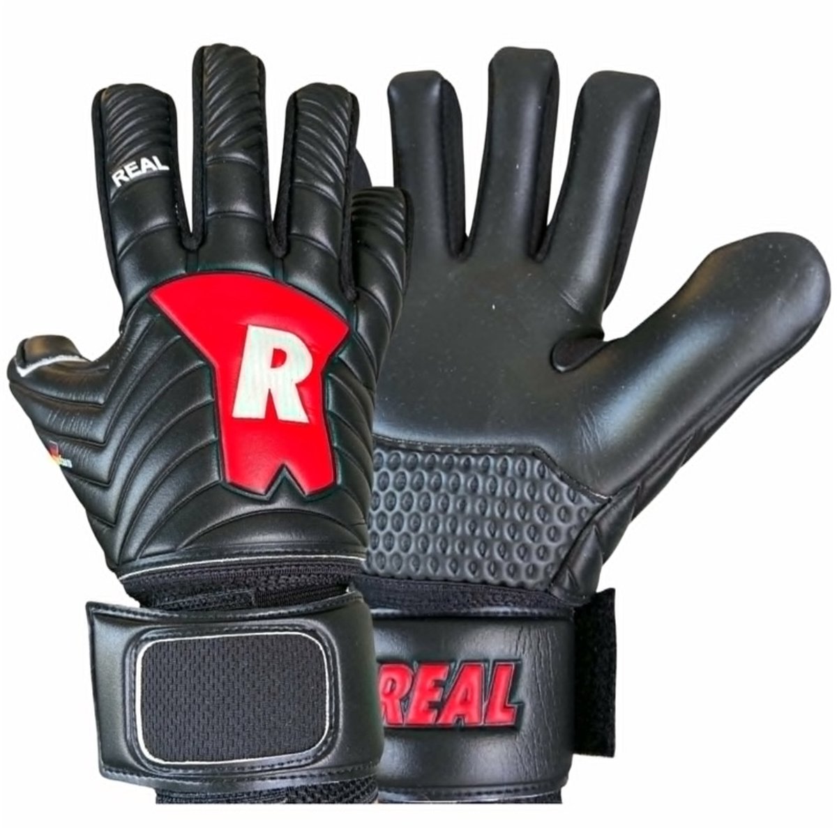 Real Twin Force 685 keepershandschoenen kids - black/red