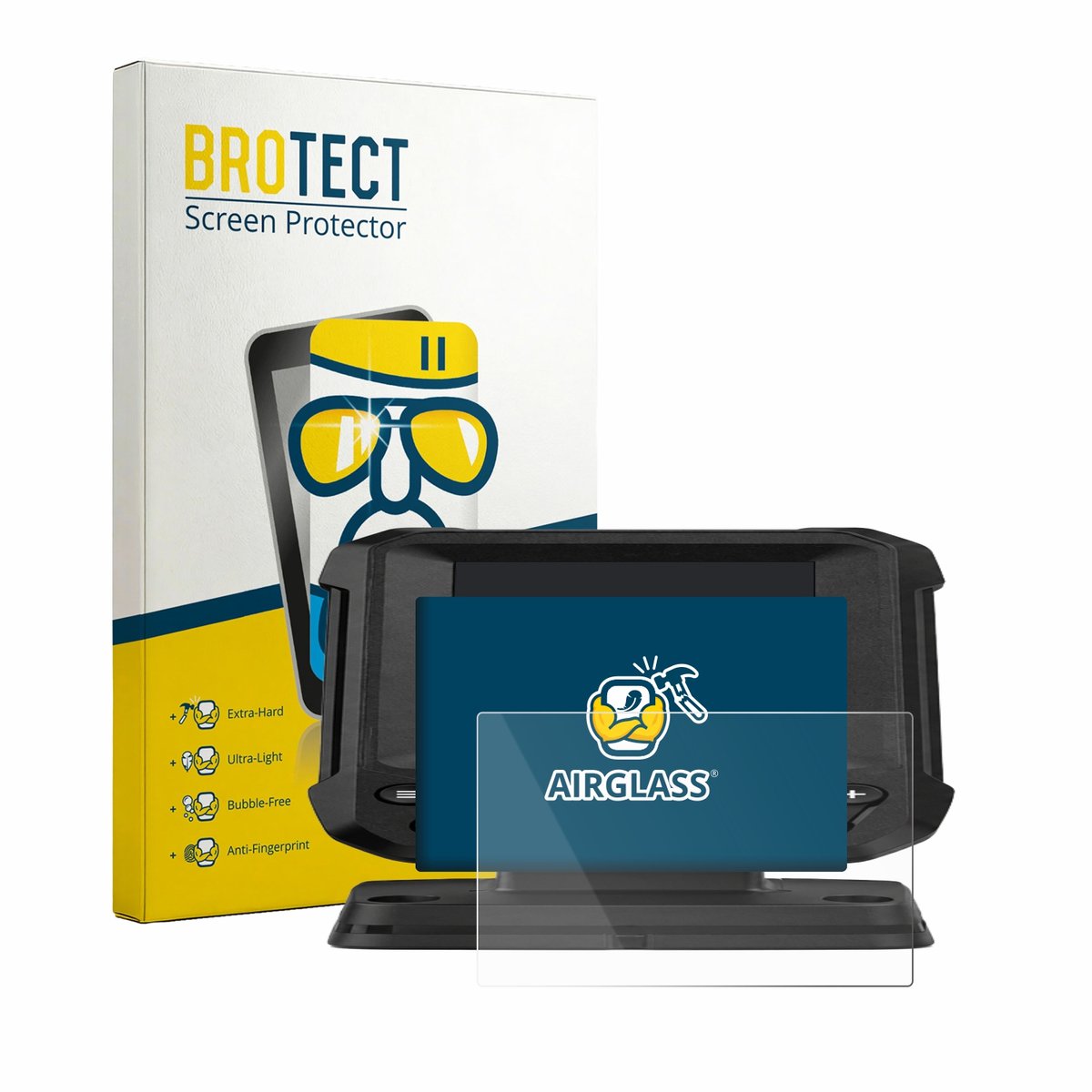 Screenprotector voor Lowrance Eagle 4 Beschermglas transparant