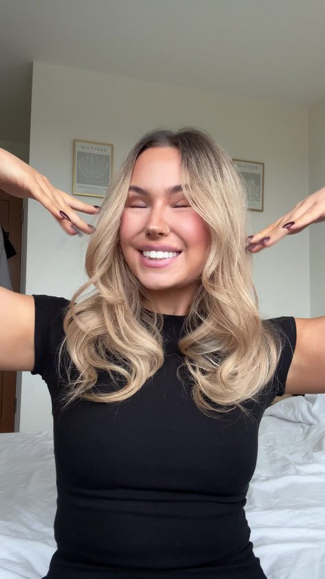 Revamp Keramische Krulborstel 40 mm - Fohnborstel met Ionentechnologie - Warmteborstel - Thermal Brush - Lichtgewicht - Blowout Brush - 3 Meter Salonkabel - Voor Krullen, Golven en Volume - Hitte Borstel - BR1400AGD - Roze
