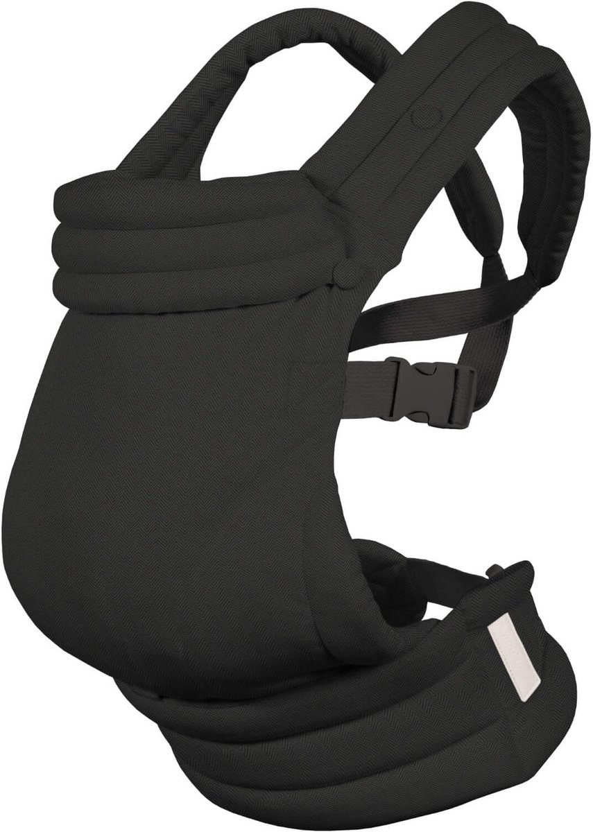 AeroMoov Ergonomische Full Buckle Draagzak - Babydrager - vanaf geboorte tot peuter (3,5-22 kg, 56-98 cm) - Chevron Night