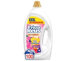 Frisse Reus Gel Orchidee - Vloeibaar Wasmiddel - Gekleurde Was - Frisse Geurbeleving - 100 Wasbeurten - Grootverpakking