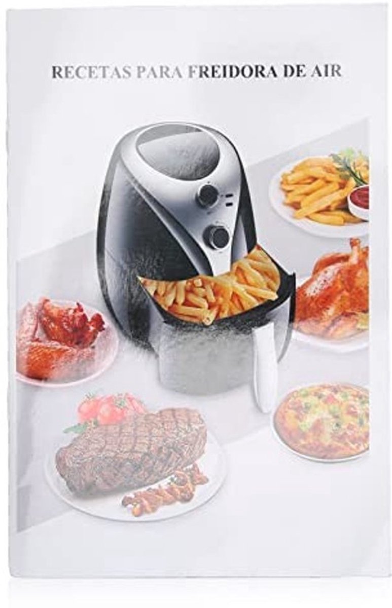 Dailygoods- Receptenboek kleurrijke recepten Kookboek Airfryer