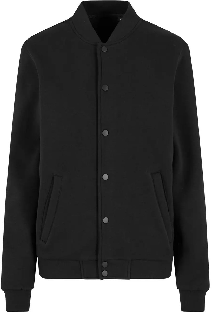 New Morning Studios College Jacket NM021 Zwart