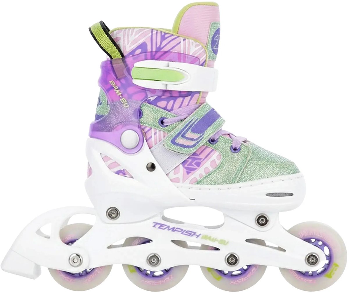 Meisjes skeelers Bam-Bu Tempish Flash Roze