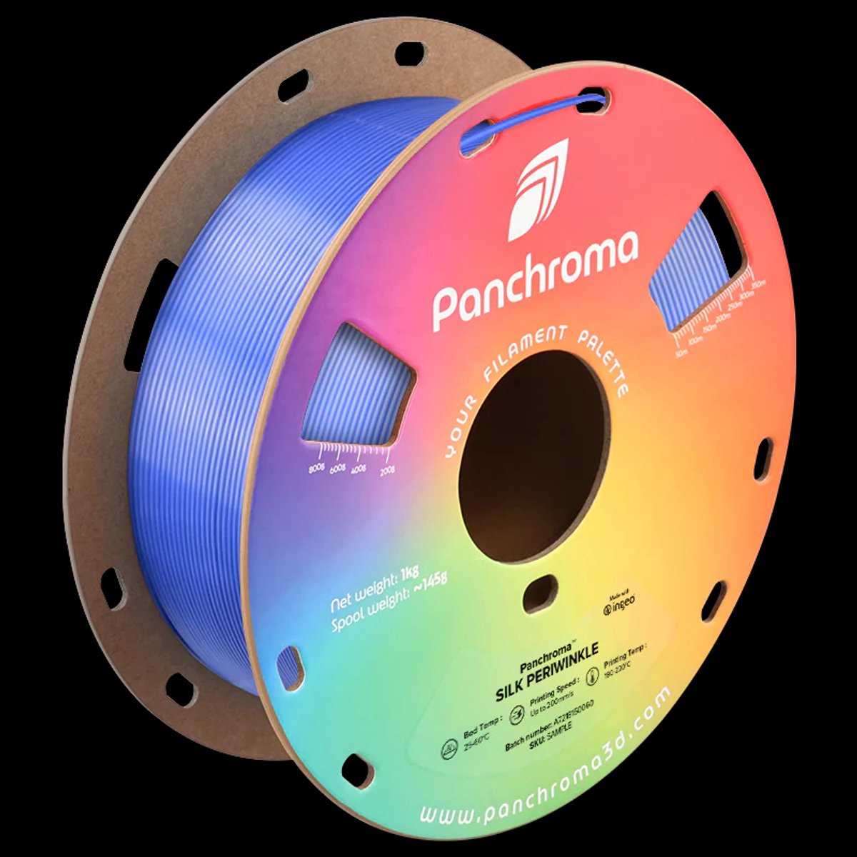 Polymaker Panchroma Silk PLA PERWINKLE 3D filament 1,75mm 1kg