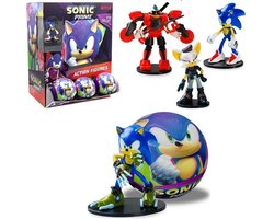 Sonic The Hedgehog Prime Figurine articulée surprise - 1 exemplaire - Collectionnez-les tous - 6 cm
