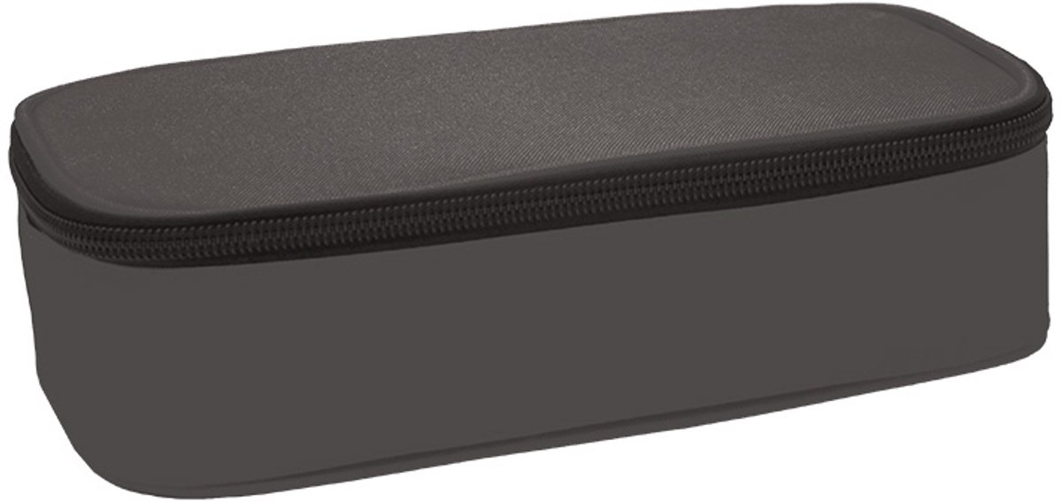 SOHO Etui XL - Bakmodel - Rechthoek - Diverse opbergmogelijkheden - L24 x B12 x H6cm - Donker Grijs