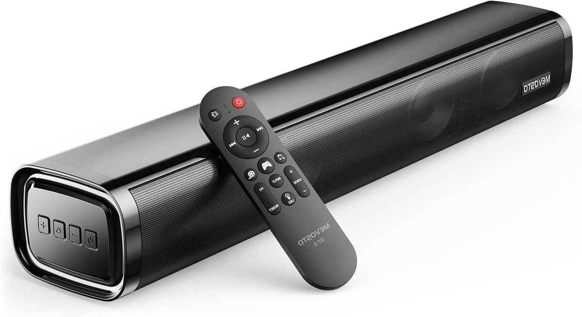 Soundbar Luidspreker - Muziekbox - Film Geluid - Draadloze Connectie - 70cm Breed - Zwart