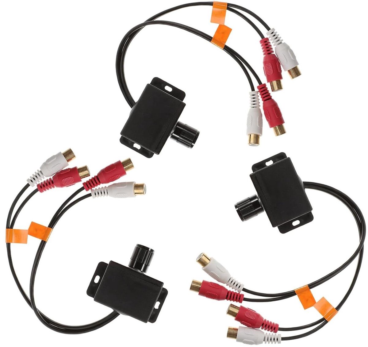 Verstelbare Volumeregelaar - Audio Controller - Auto Audio Afstemmen - Hittebestendig Materiaal - 3 Stuks - Meerkleurig