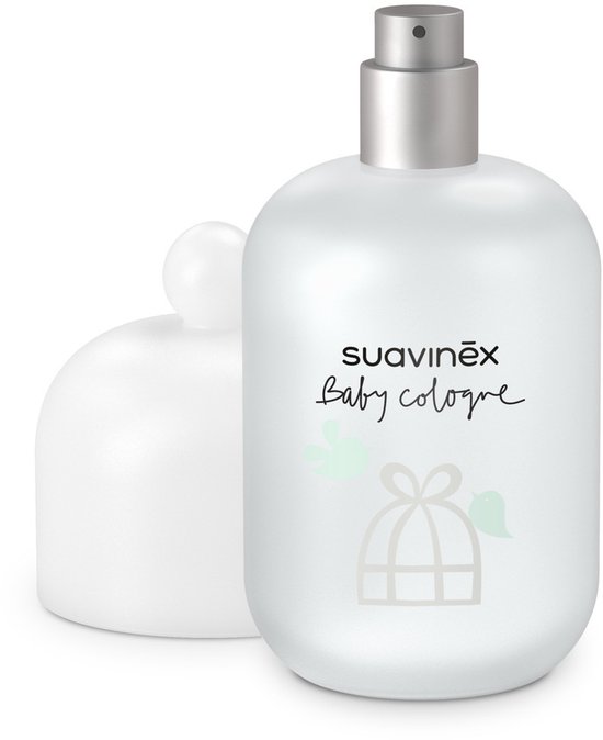 Suavinex Giftset Knuffel & Babycologne - Kraamcadeau voor Pasgeborenen - Eau de Cologne 100 ml + 50 ml - Milde, Frisse Geur voor de Gevoelige Babyhuid - Zacht Materiaal dat Geborgenheid Geeft - Cadeauverpakking - Beige — afbeelding 4