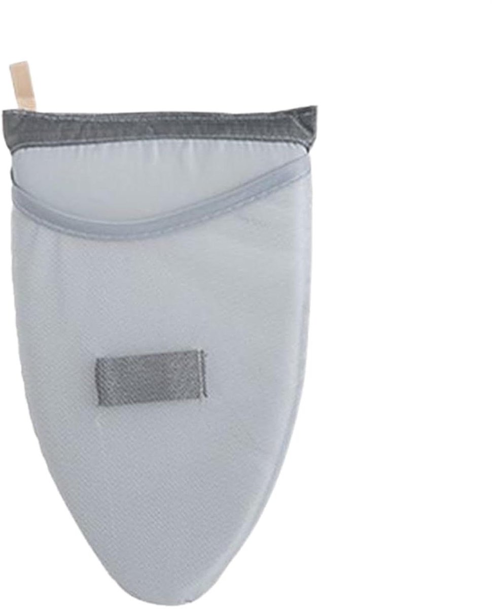 Stoom Strijkijzer Handschoen - Hand Stoomplank - Kleding Verzorgen - Hittebeschermend - 25 x 14 cm - Grijs