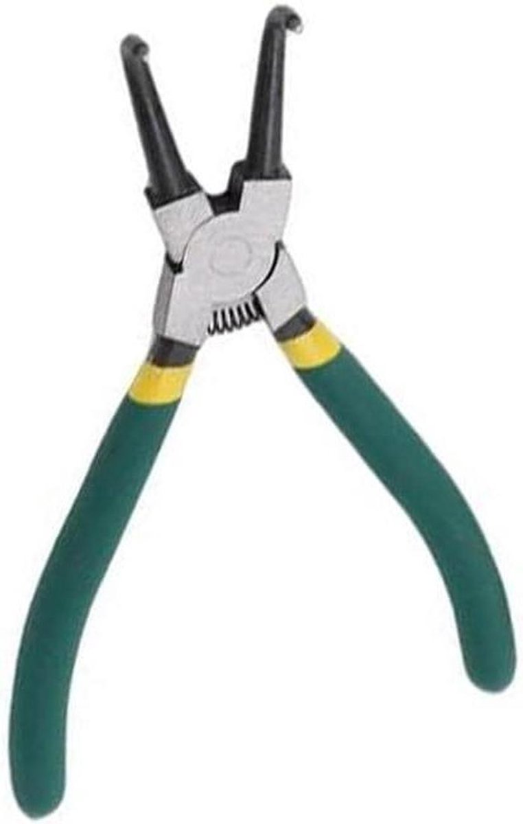 Circlip Tangenset - Veertang Set - Onderhoud Voertuigen - Gesmede Stalen Constructie - 7 Inch - Metaal