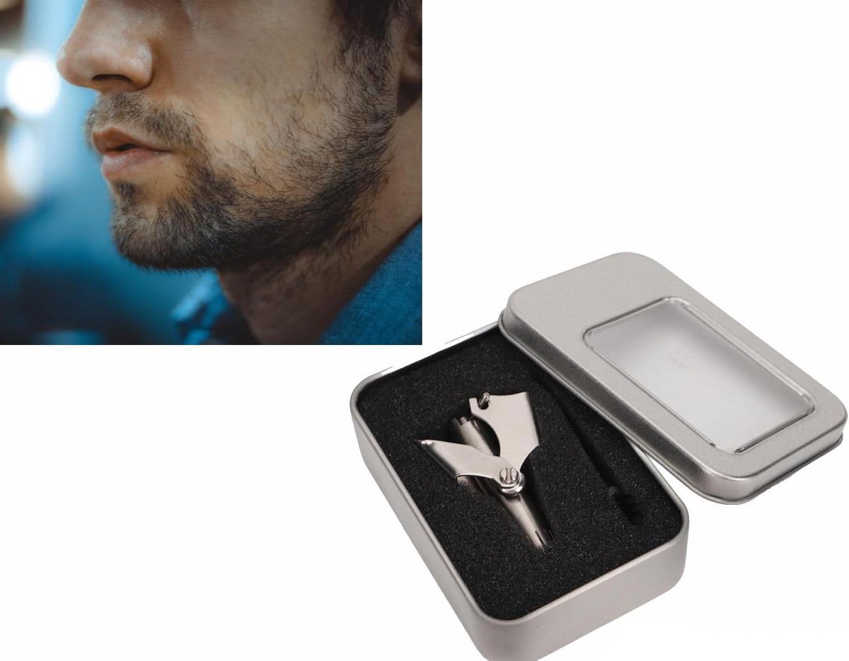 Neushaartrimmer - Grooming Tool - Persoonlijke Verzorging - Handmatig 360 Graden - 79 gram - Zilver